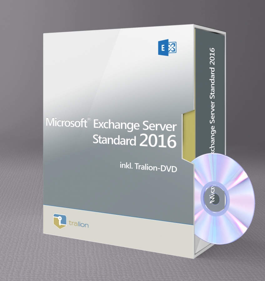 Microsoft Exchange Server Standard 2016 inkl. Tralion-DVD