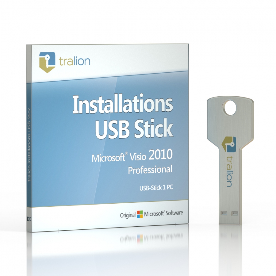 Microsoft Visio 2010 PROFESSIONAL - USB-Stick 1 PC