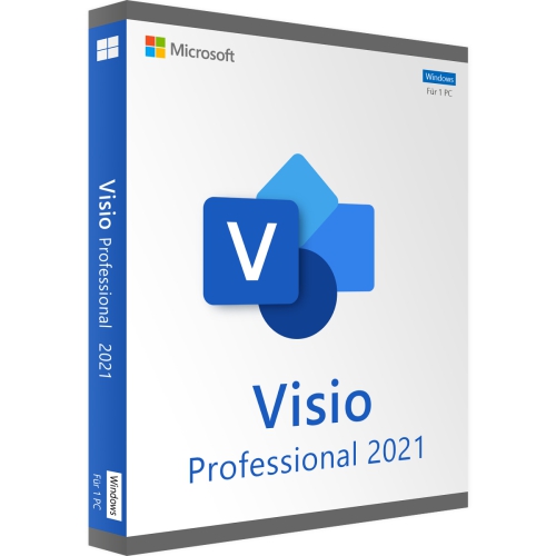 Microsoft Visio 2019 Professionnel 1 PC Download Licence