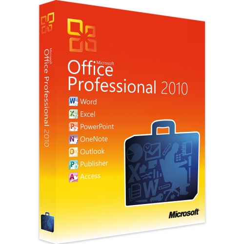 Microsoft Office 2010 PROFESSIONNEL 1 PC