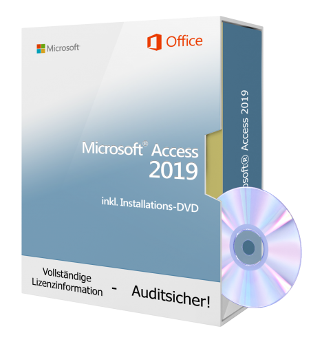 Microsoft Access 2019 incl. Installations-DVD, 1PC