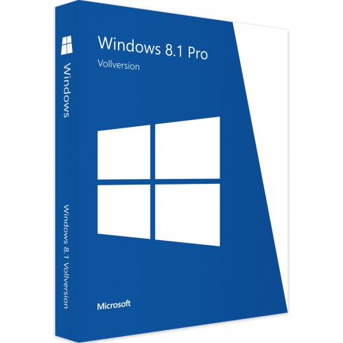 Microsoft Windows 8.1 Professionnel (téléchargement uniquement) 1 PC